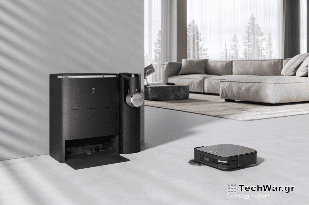 Το Ecovacs X2 Combo συνδυάζει ρομπότ και ασύρματη ηλεκτρική σκούπα