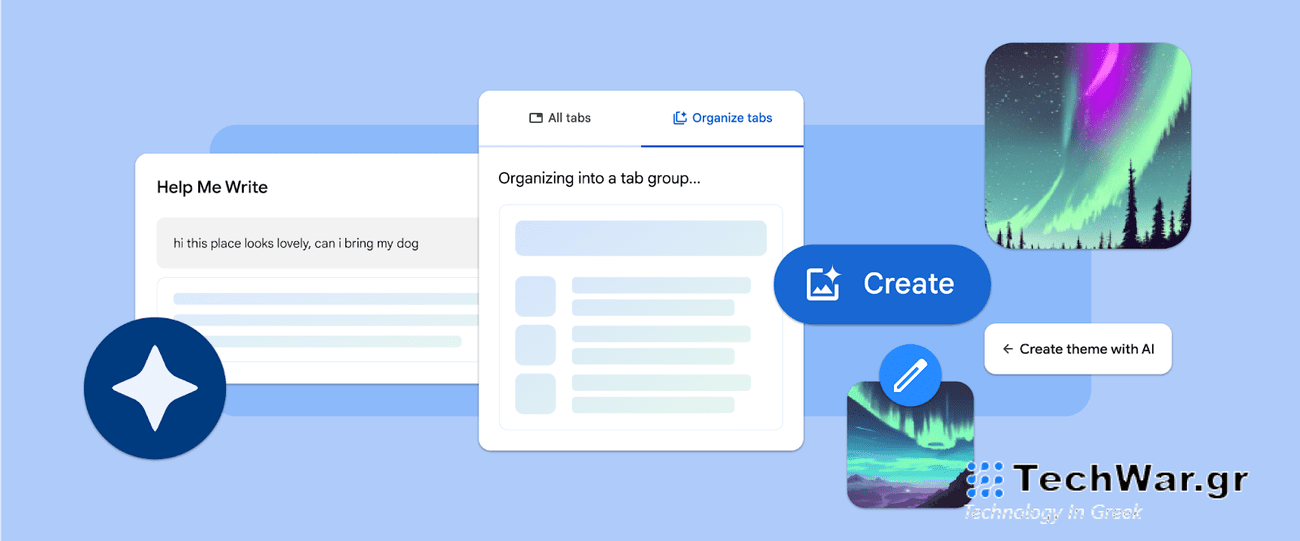 Google Chrome new AI features