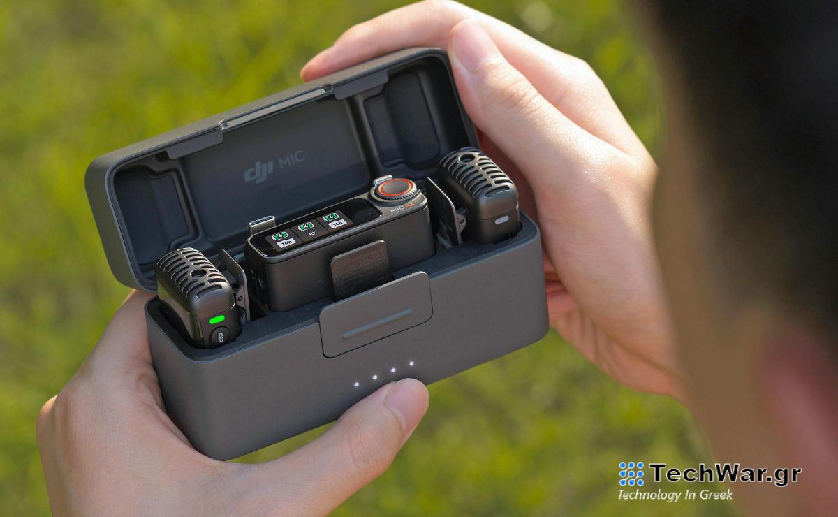 Το Mic 2 της DJI καταγράφει τώρα ήχο υψηλής ποιότητας στο smartphone σας μέσω Bluetooth