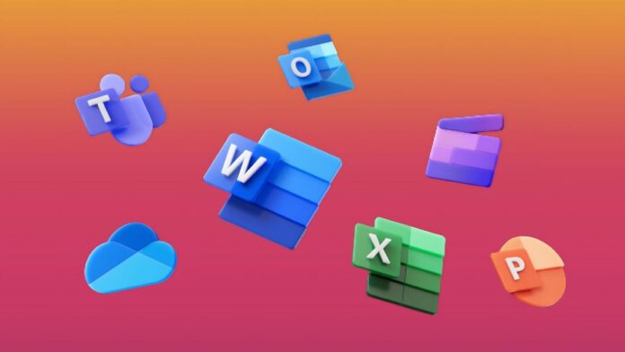 Το Office365 ξεπερνά τα 400 εκατομμύρια αμειβόμενους χρήστες λόγω του Office 365 apps on WC background