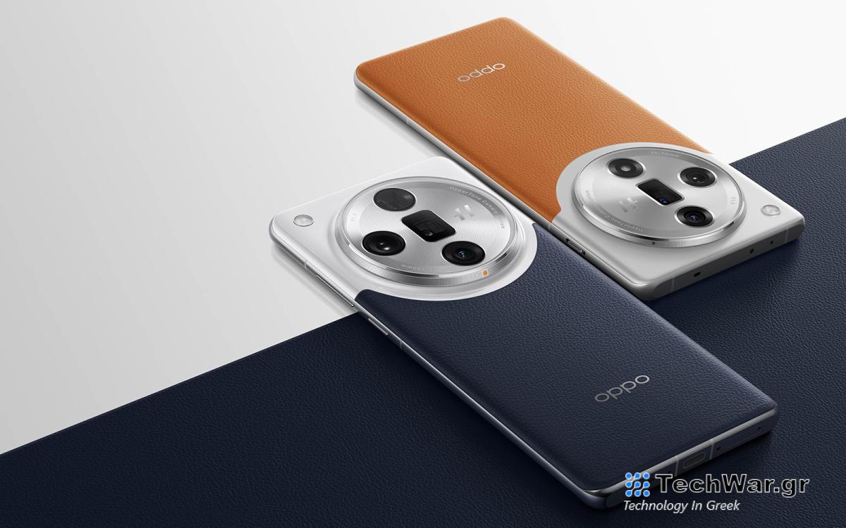 Το Oppo Find X7 Ultra είναι το πρώτο τηλέφωνο με δύο κάμερες ζουμ περισκοπίου
