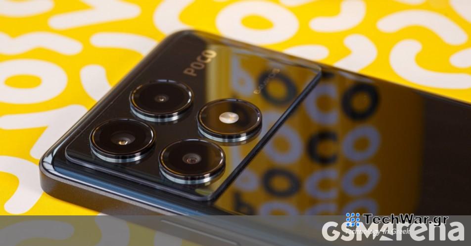 Το Poco X6 Pro είναι για έλεγχο
