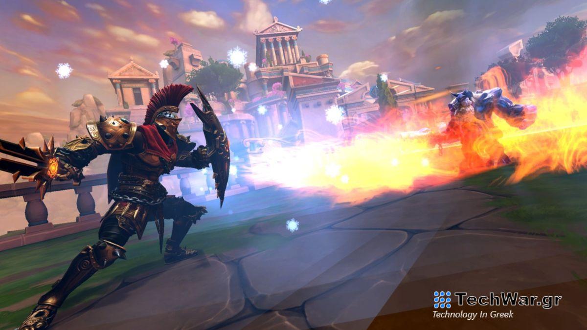 A screenshot from Smite.