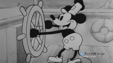Steamboat Mickey Mouse public domain cartoon