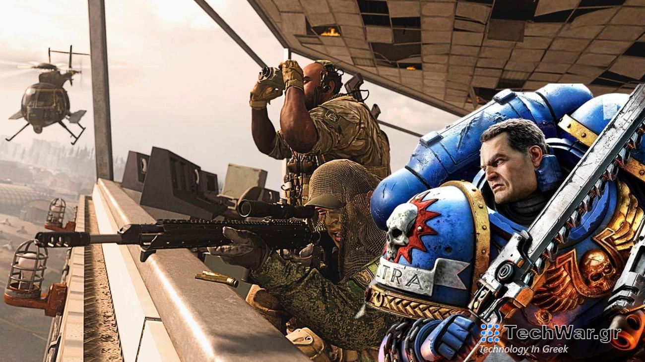 Το επόμενο μεγάλο crossover του Call of Duty Warzone θα μπορούσε να είναι το Warhammer 40k