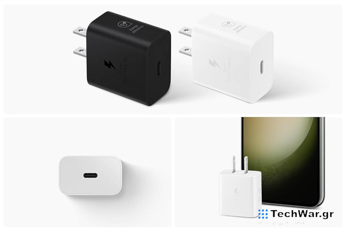 Samsung Galaxy S24 USB-C fast wall chargers.