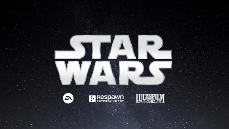 Star Wars logo with EA Respawn and Lucasfilm logos under it