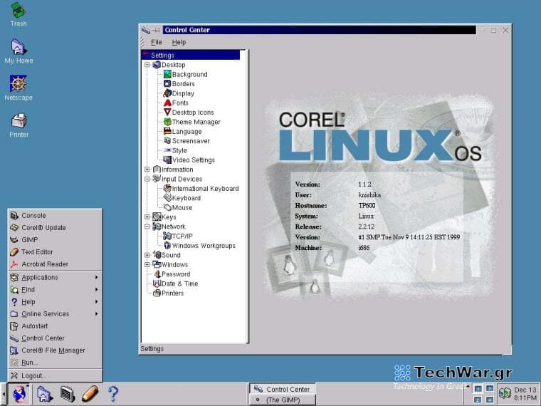 Corel linux