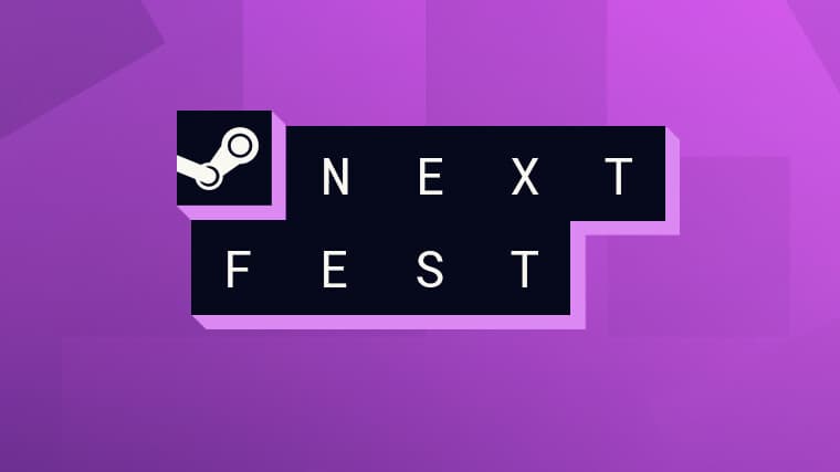 Steam Next Fest logo and artwork
