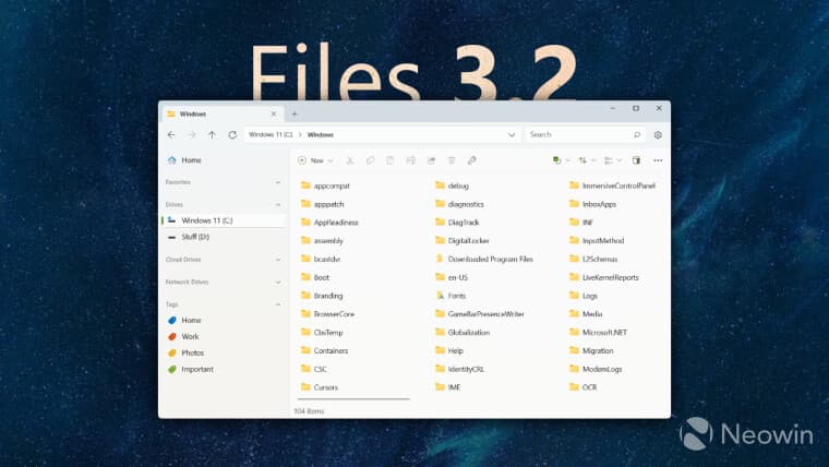 Files 32 update