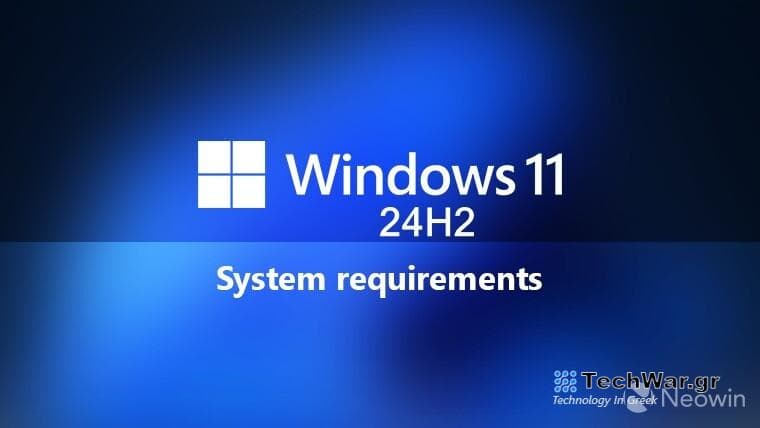 Windows 11 24H2 system requirements