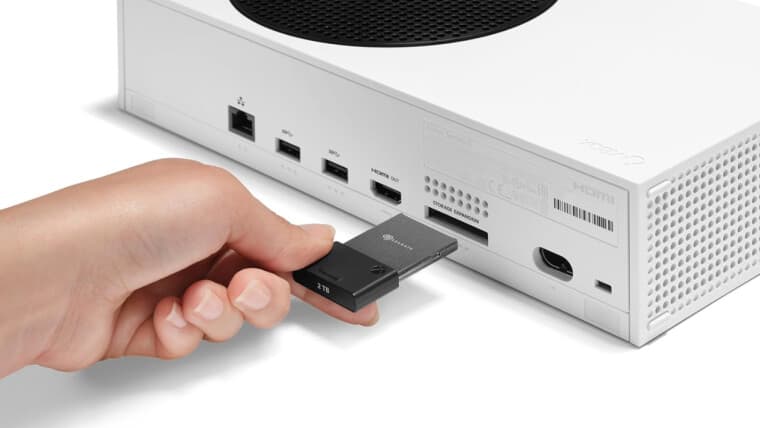 The Seagate Storage Expansion Card