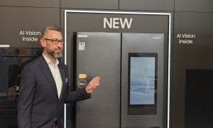 Neil Rochell, Senior Marketing Manager of European Home Appliances Office, Samsung