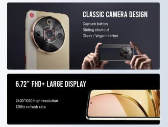 βασικές προδιαγραφές nubia Focus Pro