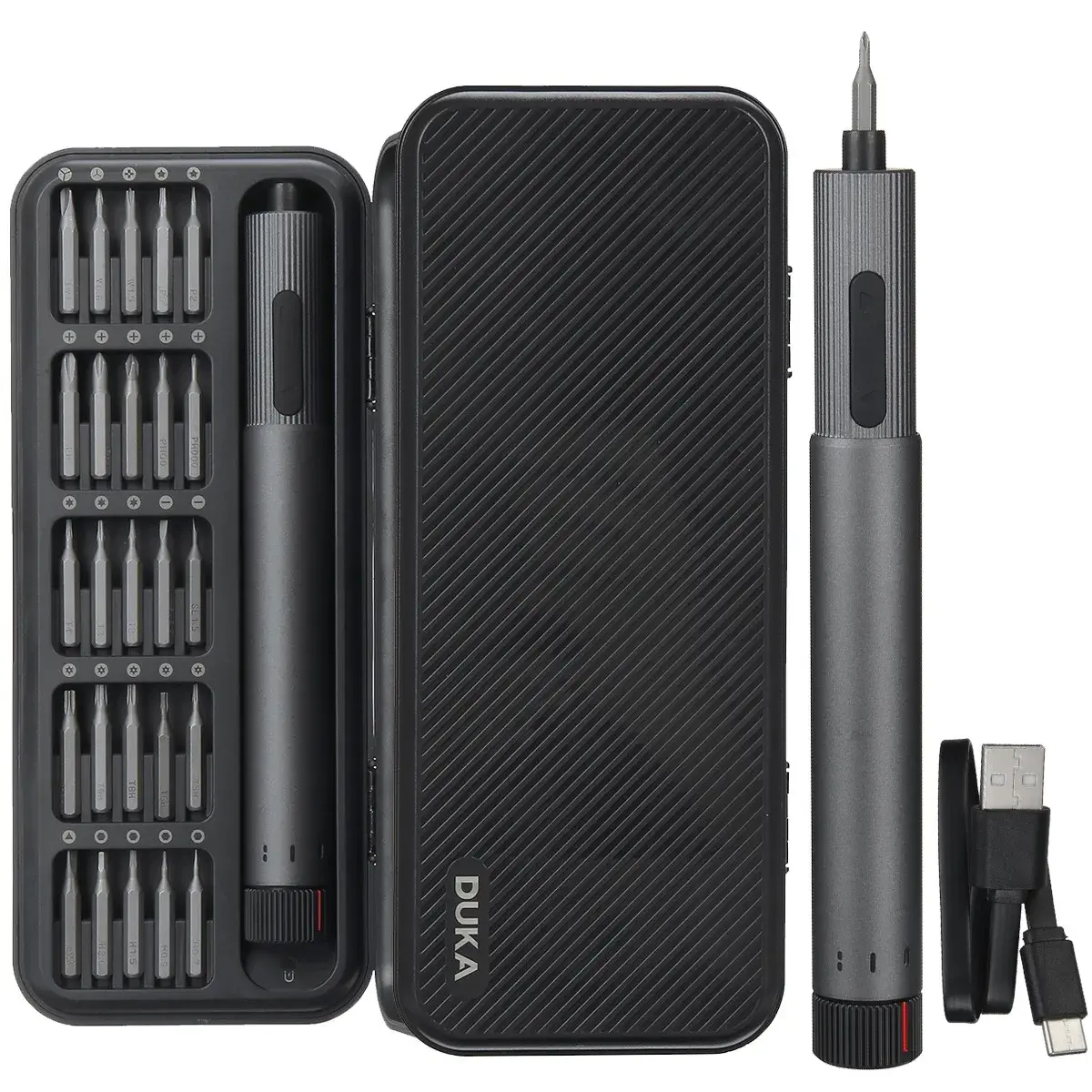 AtuMan DUKA E2 : Κατσαβίδι "στυλό" 2 ταχυτήτων για μικροεπισκευές με 25 μύτες ακριβείας στα 24.1€!