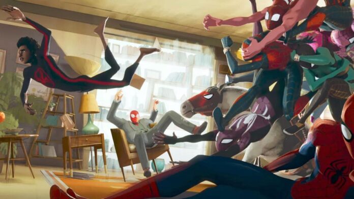 Across the Spider-Verse Σχεδόν είχε ένα τρελό παιχνίδι Spider-Man Πασχαλινό Across the Spider-Verse Σχεδόν είχε ένα τρελό παιχνίδι Spider-Man Πασχαλινό αυγό