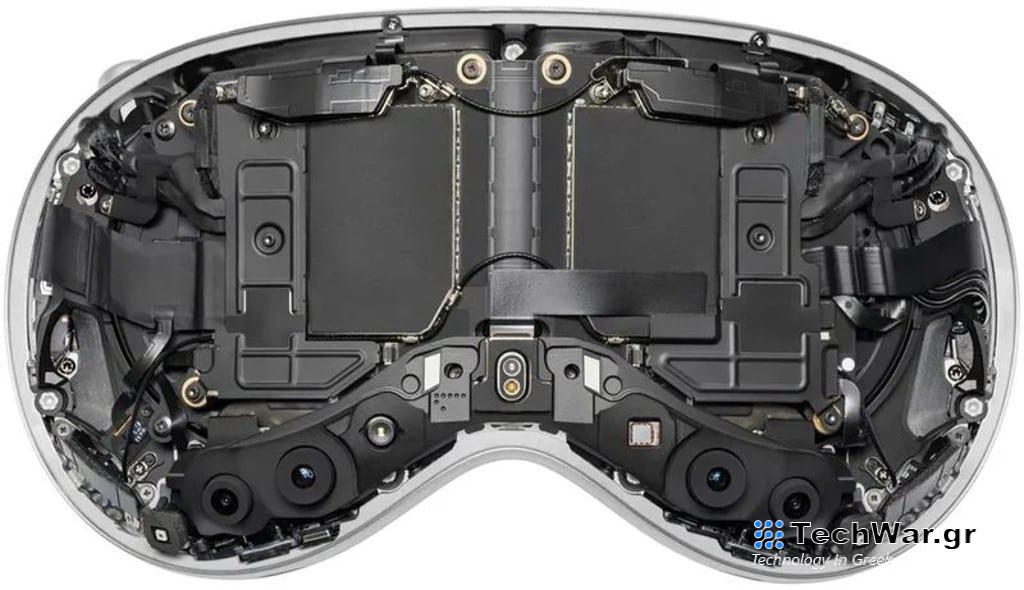 Apple Vision Pro, Apple Vision Pro: Κυκλοφόρησε αποκαλυπτικό teardown βίντεο από το iFixit