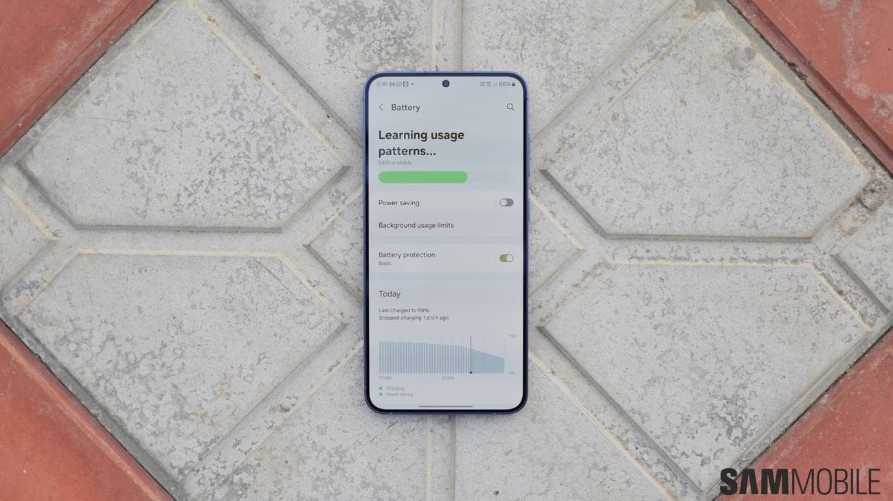 Galaxy S24+ review: Battery life