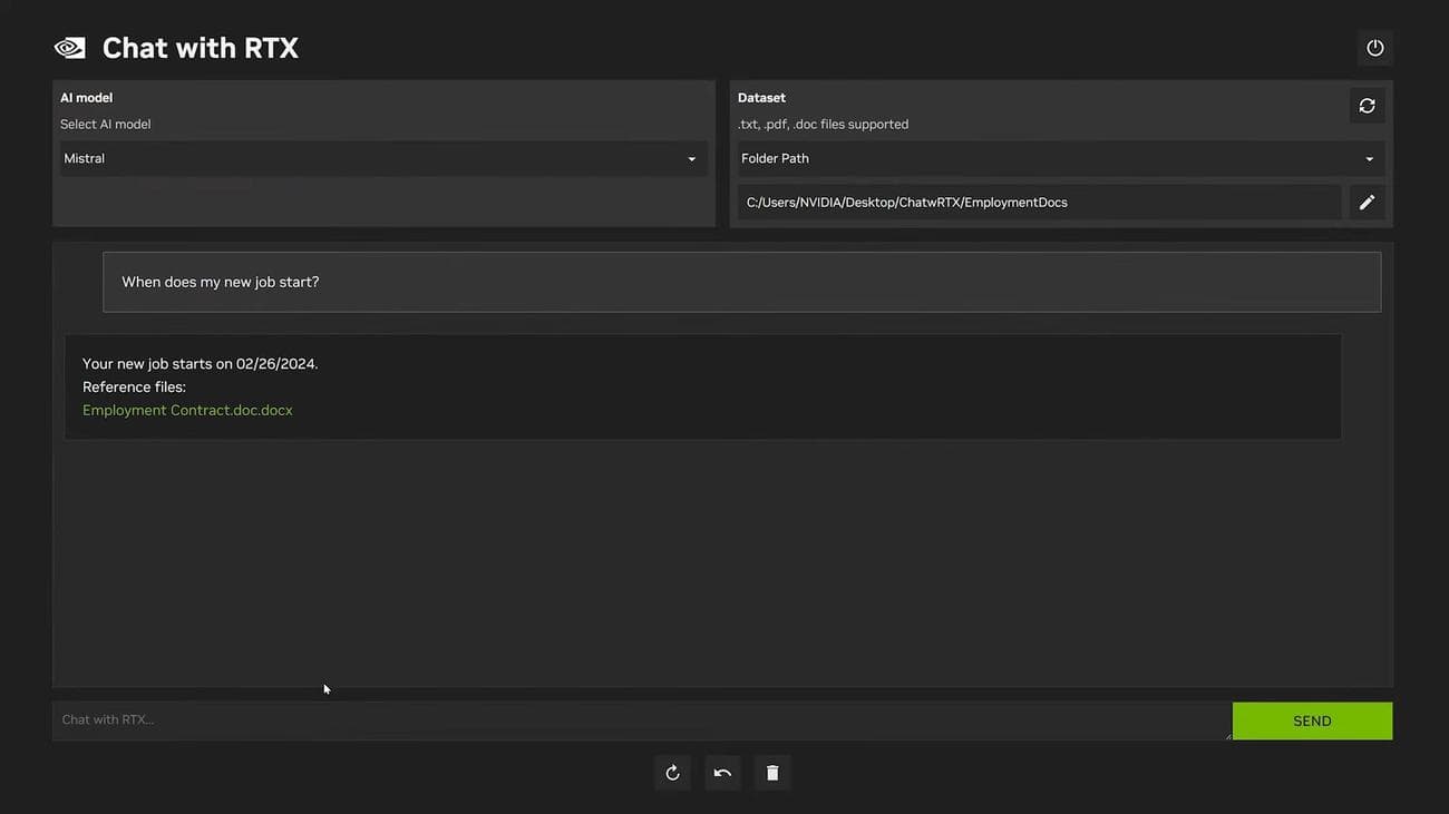 Μπορείτε να λάβετε το NVIDIA Chat με RTX AI στον υπολογιστή σας δωρεάν τώρα