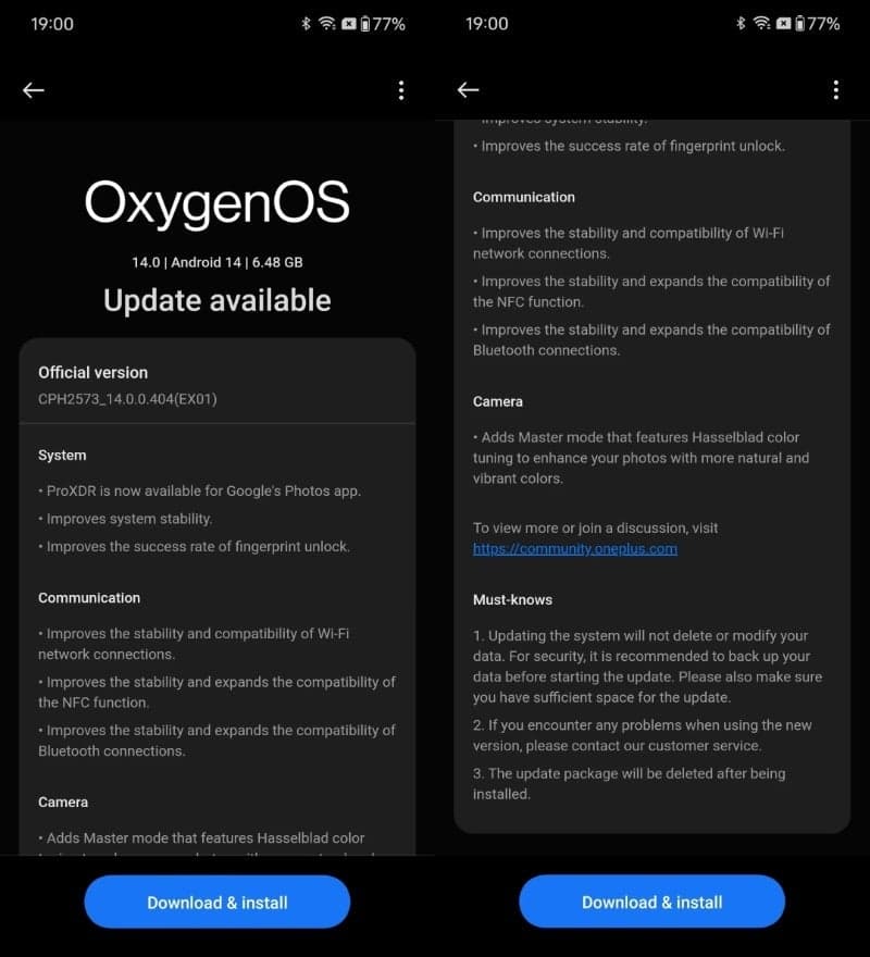 Τα OnePlus 12 και 12R λαμβάνουν την πρώτη τους ενημέρωση.  Η λειτουργία Hassleblad Master είναι εδώ!