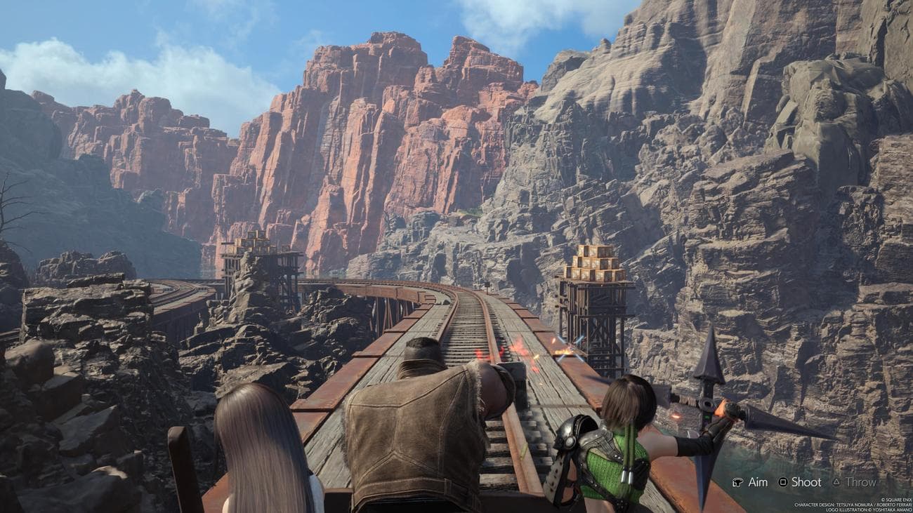 Στιγμιότυπο οθόνης Final Fantasy VII Rebirth