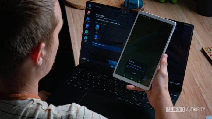 Το Quick Share και το Nearby Share σε υπολογιστή δεν samsung galaxy book quick share to galaxy tablet