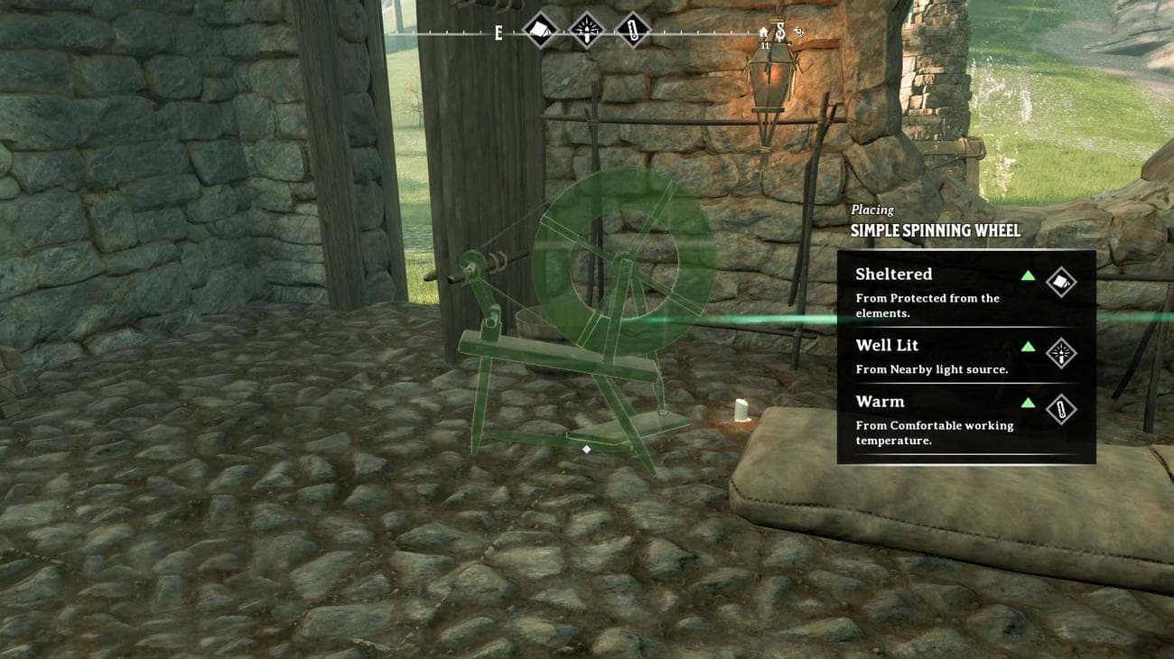 Nightingale: Μπόνους οικοδόμησης.