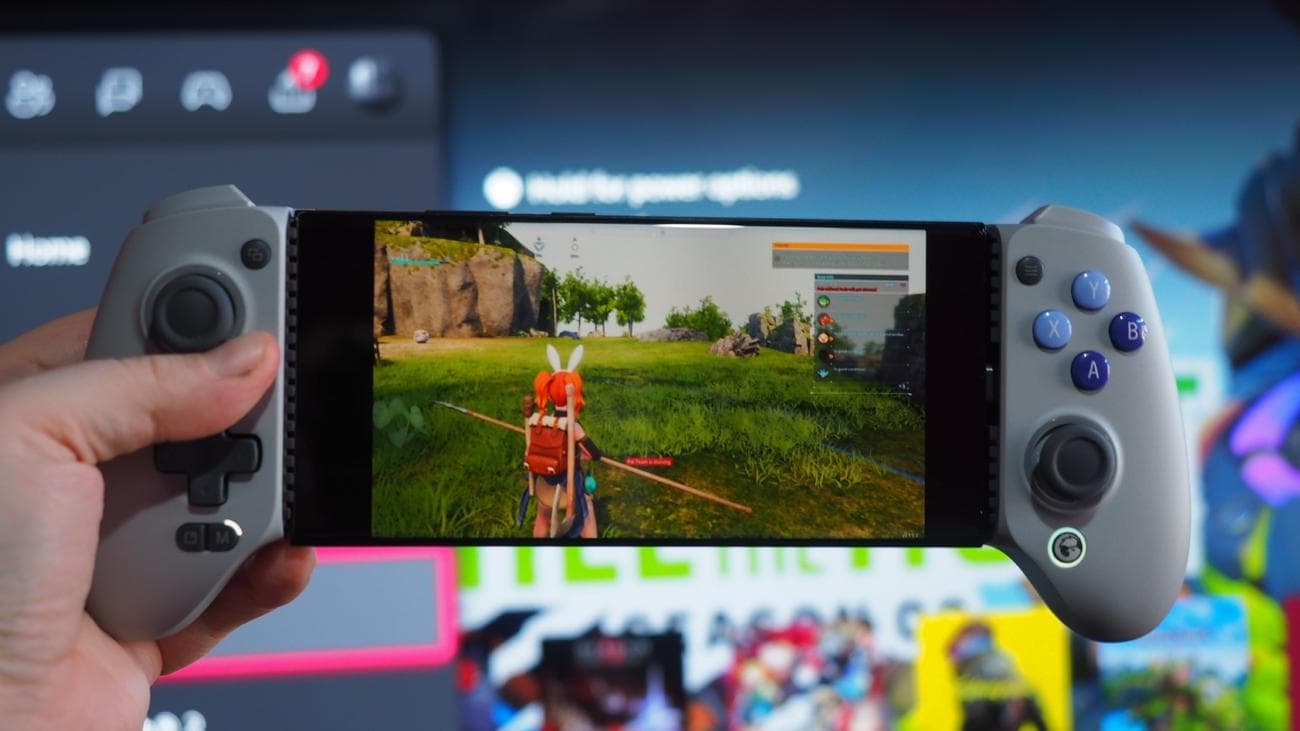 GameSir G8 Galileo παίζει Palworld