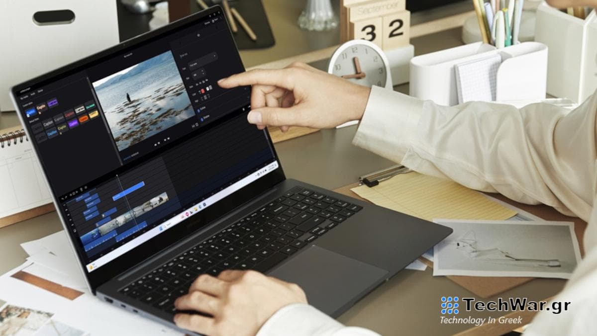 Samsung Galaxy Book 4 series in use resized