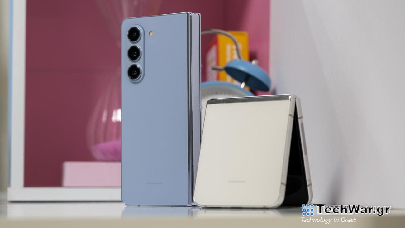 Samsung Galaxy Z Fold 5 and Galaxy Z Flip 5 back panel