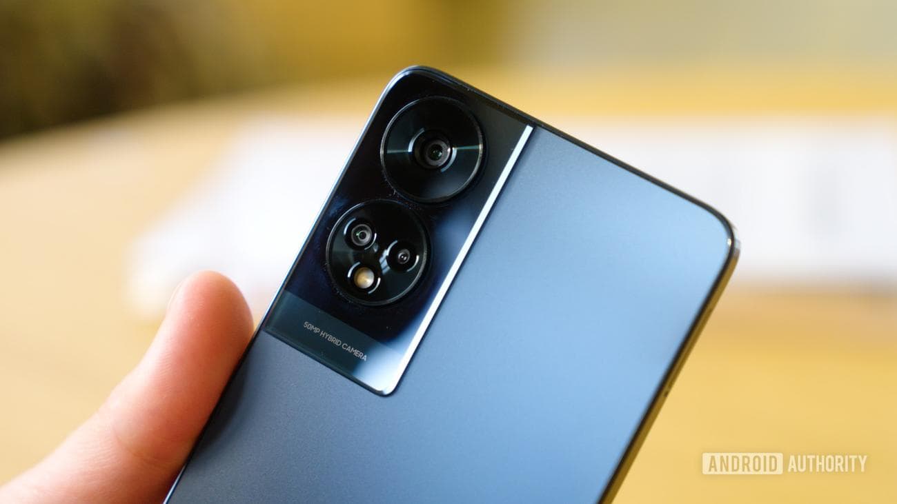 Οι πίσω κάμερες TCL 50 XE NXTPAPER από κοντά