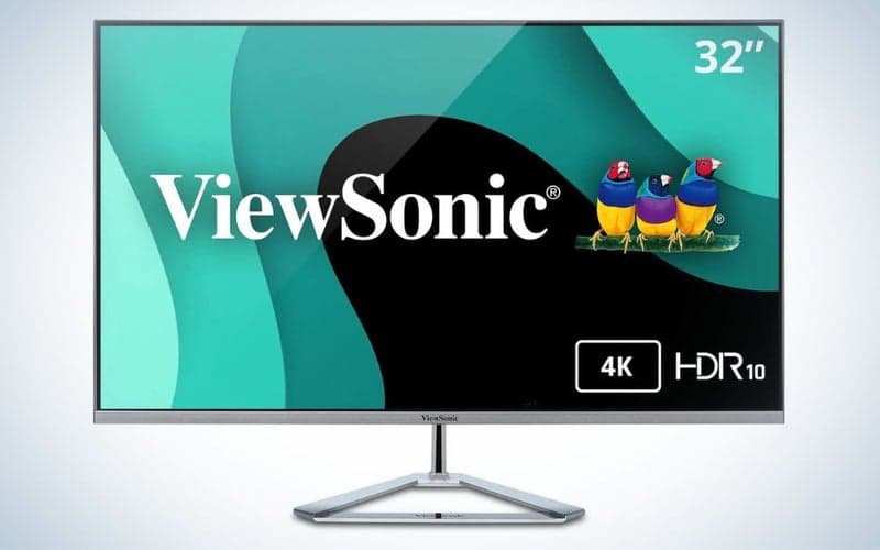 ViewSonic VX3276-4K-MHD is the best budget monitor for CAD.