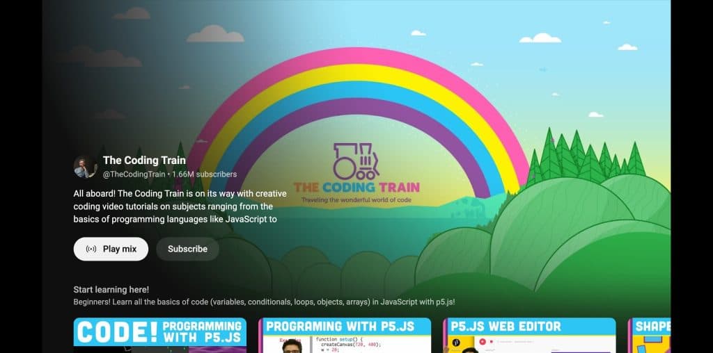 Ανασχεδιασμός τηλεόρασης καναλιού YouTube