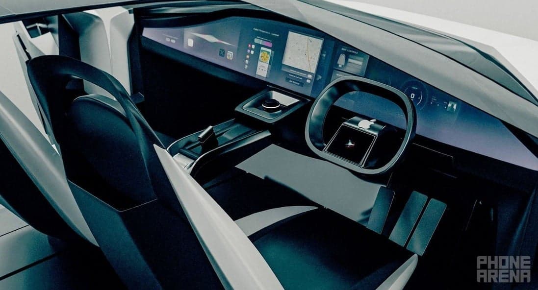 Με βάση τις καταθέσεις διπλωμάτων ευρεσιτεχνίας της Apple, δημιουργήθηκαν renders του Apple Car - Μετά από μια δεκαετία, η πρίζα τραβιέται στο ηλεκτρικό Apple Car