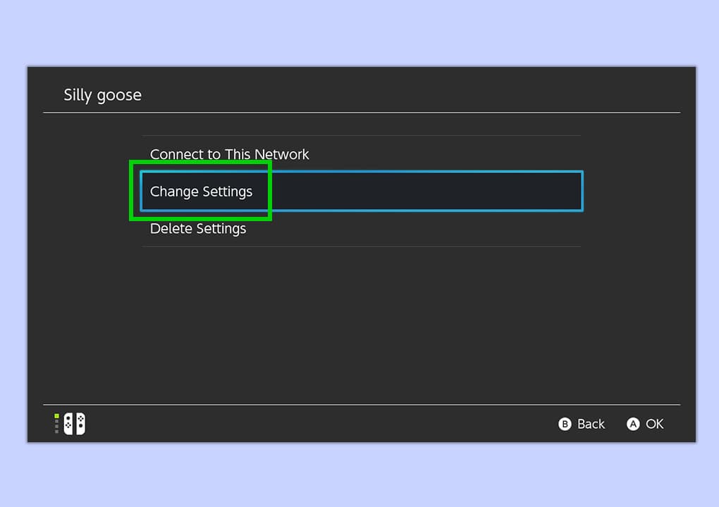 Στιγμιότυπο οθόνης της οθόνης Nintendo Switch που δείχνει τον τρόπο πρόσβασης στο κρυφό πρόγραμμα περιήγησης ιστού.