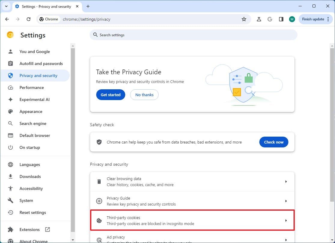 Cookies τρίτων