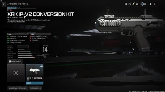 Ανταλλακτικά ανταλλακτικών MW3: πιστόλι σε σχήμα κυλίνδρου.