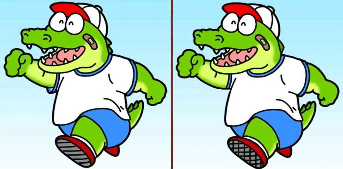 Μπορείτε να βρείτε τις 3 διαφορές στις εικόνες με τον κροκόδειλο σε 16 δευτερόλεπτα; / FOXreport.gr