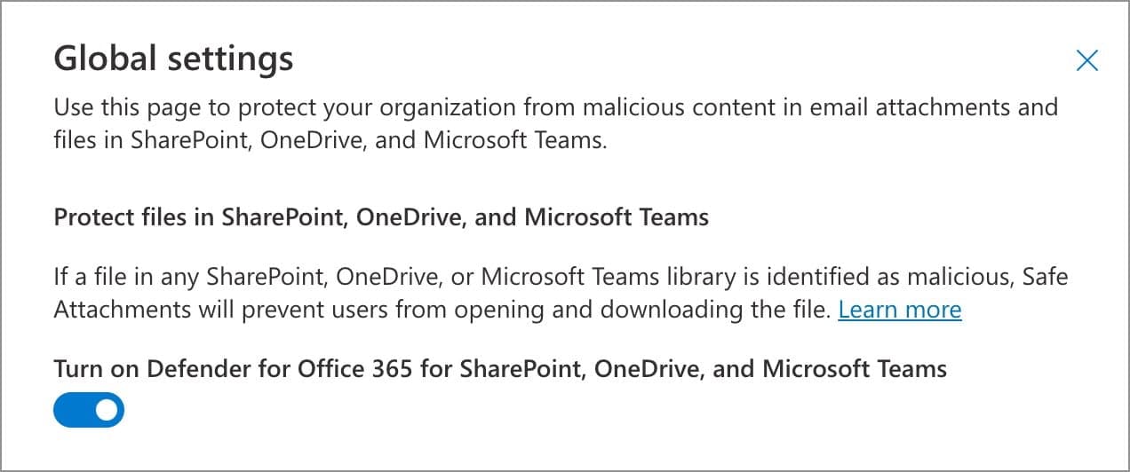 Εικόνα 3: Το Microsoft Defender εντοπίζει αρχεία κακόβουλου λογισμικού