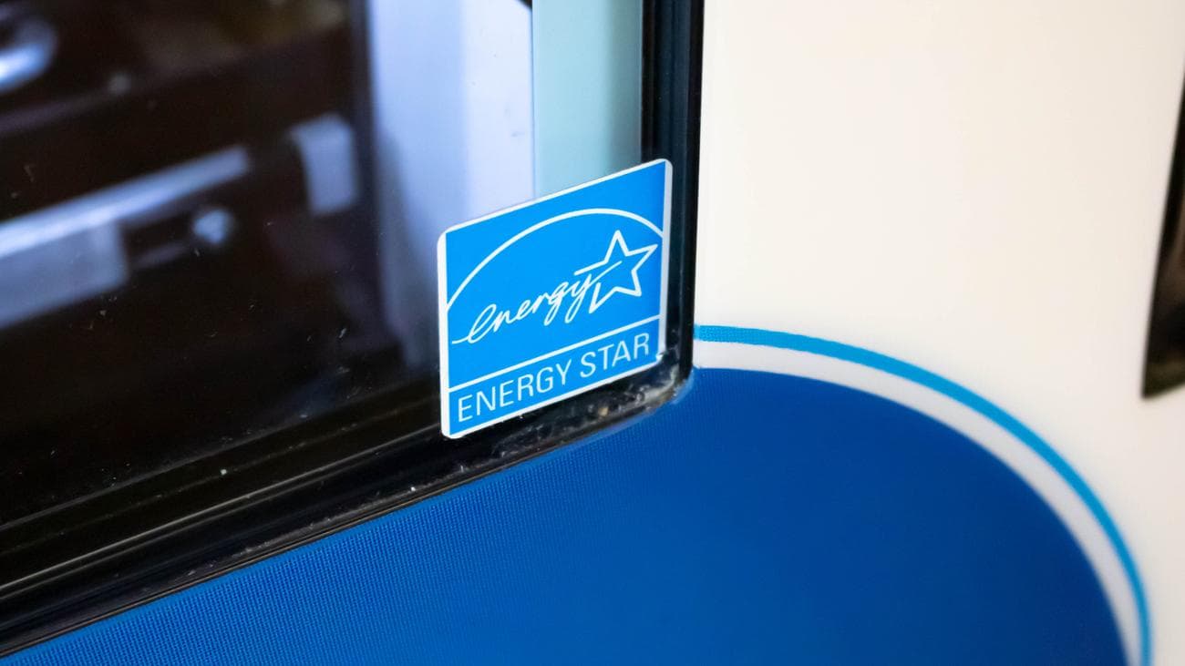 Αυτοκόλλητο με βαθμολογία Energy star