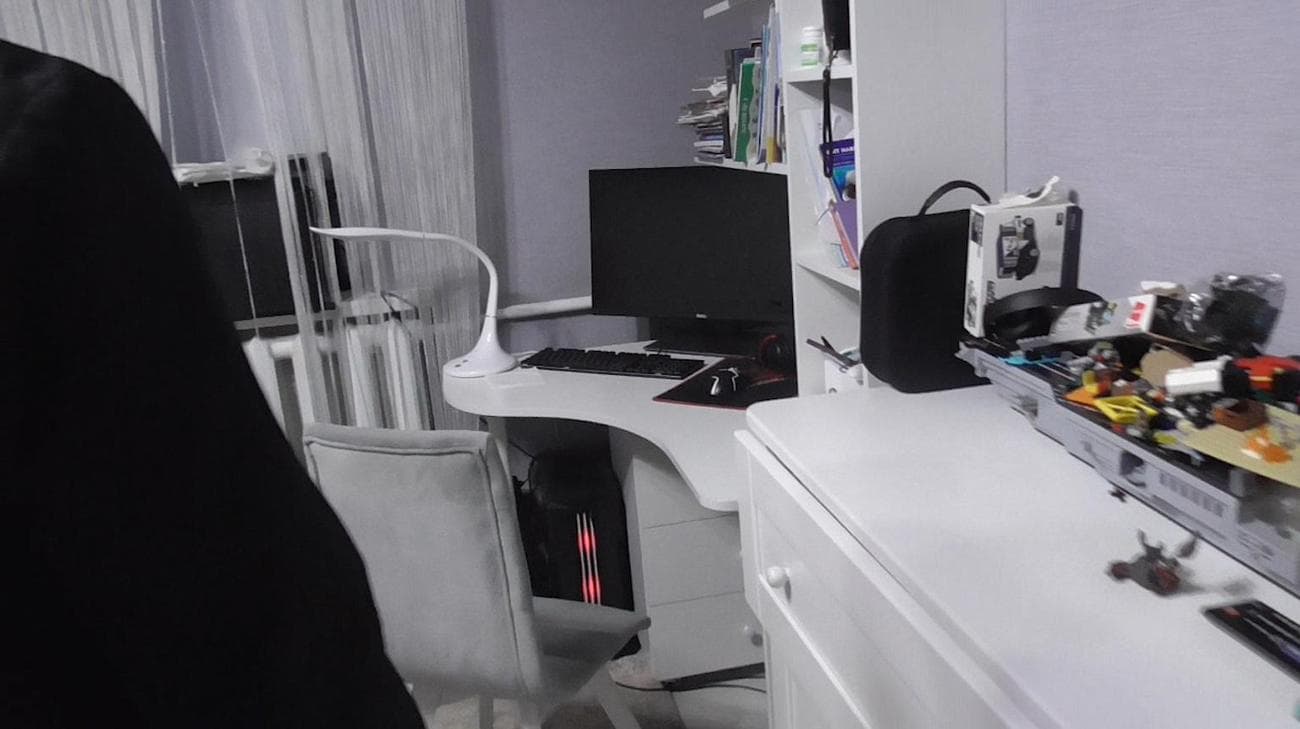 Το γραφείο υπολογιστή του υπόπτου