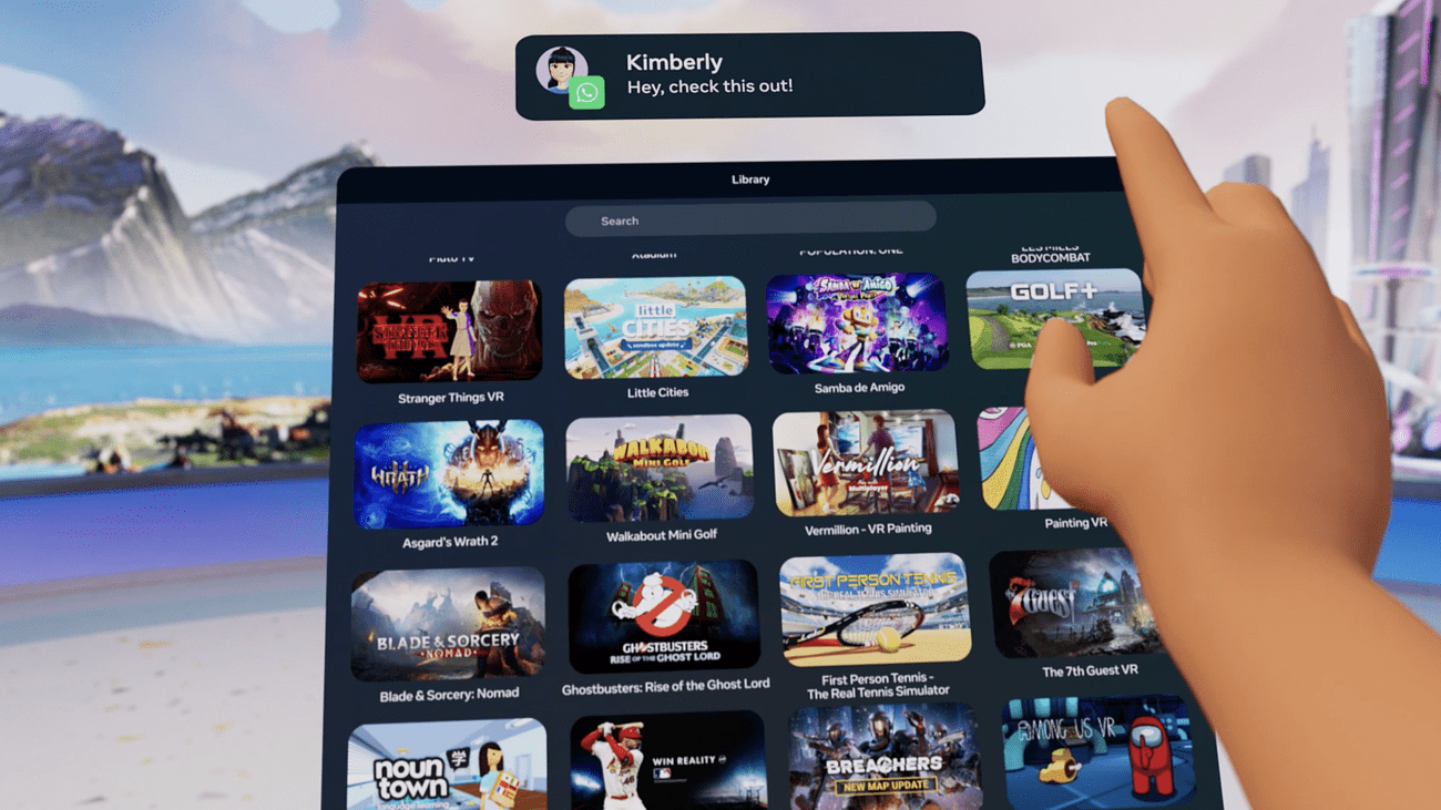 Βιβλιοθήκη Meta Quest