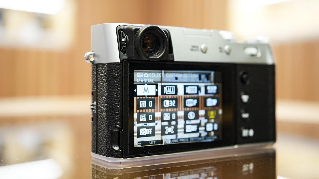 Πίσω μέρος της Fujifilm X100VI