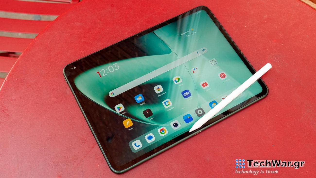 oneplus pad stylus on home screen