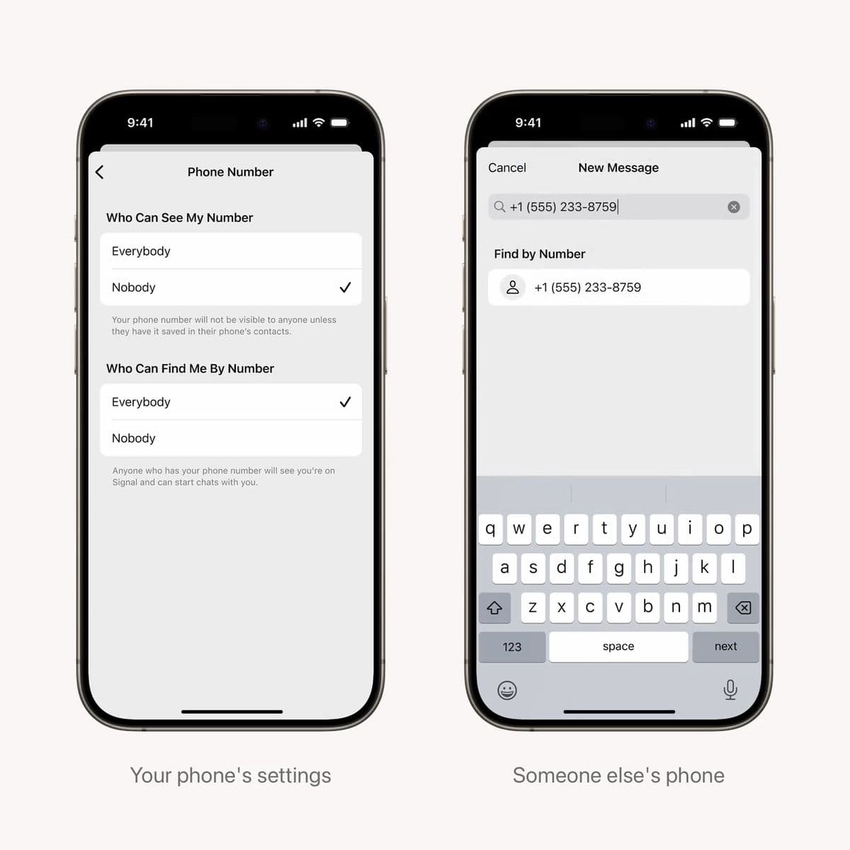 Ονόματα χρήστη σήματος