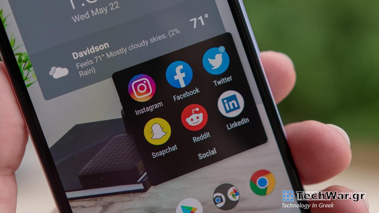 Facebook, Twitter, Instagram, Reddit, LinkedIn, and Snapchat Logo