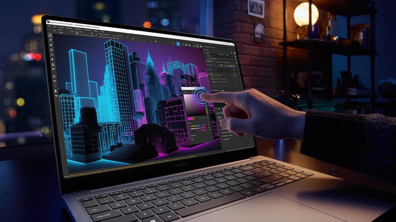 Η οθόνη AMOLED του Galaxy Book4