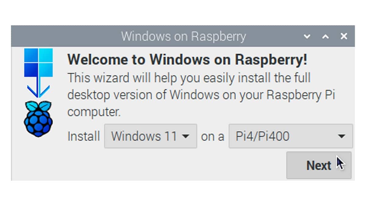 εγκαταστήστε το raspberry pi 4 windows 11