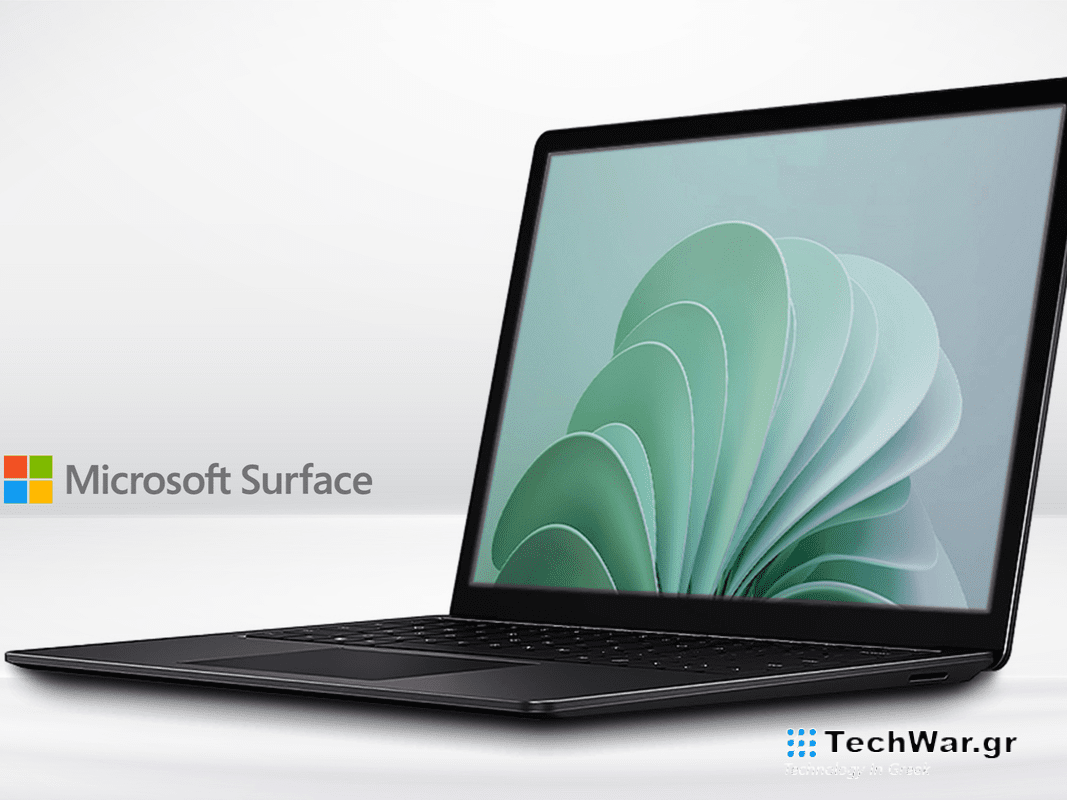 A Microsoft Surface 3 on a plain background.