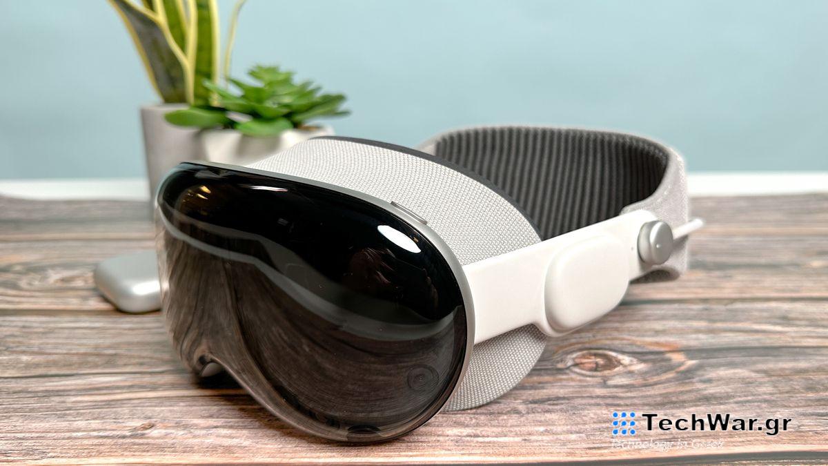 Apple Vision Pro on table 
